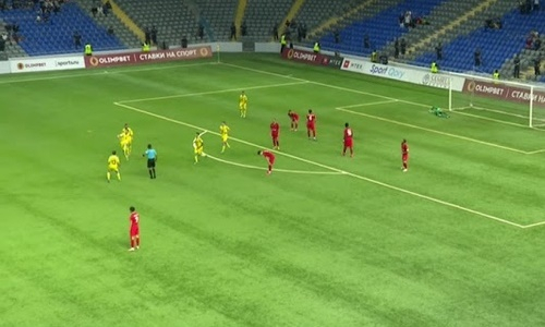 Видео гола Томасова матча Премьер-Лиги «Астана» — «Аксу»