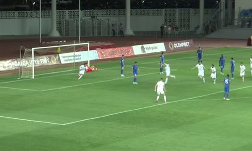 Видео гола Шустикова матча Премьер-Лиги «Туран» — «Акжайык»