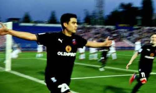 Видео гола Тунгышбаева матча Премьер-Лиги «Аксу» — «Шахтер»