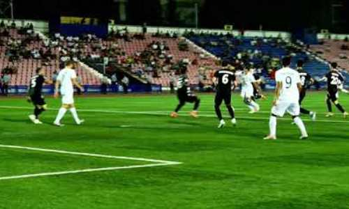 Видео гола Муртазаева матча Премьер-Лиги «Аксу» — «Шахтер»