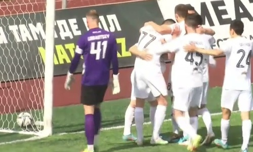 Видео гола Пожега матча Премьер-Лиги «Кызыл-Жар» — «Тобол»
