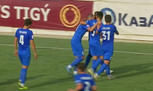 Видео гола Осучукву матча Премьер-Лиги «Каспий» — «Туран» 