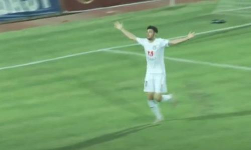 Видео гола Астанова матча Премьер-Лиги «Ордабасы» — «Аксу»