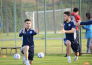 Опубликован фоторепортаж с тренировки сборной Казахстана в Белграде 