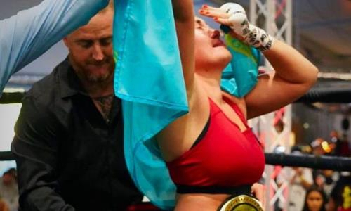 Казахстанская боксерша отреагировала на получение боя за титул WBC