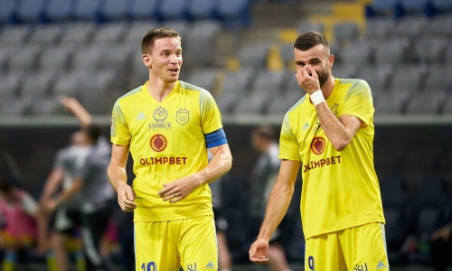 В «Кайрате» определили двух лучших футболистов КПЛ