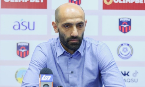 «Практически выполнили всю установку». Наставник «Кызыл-Жара» нашел оправдание сухому поражению в КПЛ