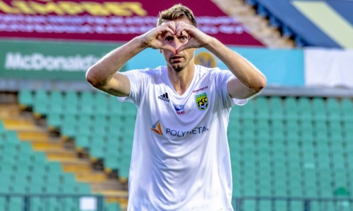 Сергей Малый провел 40-й матч в еврокубках