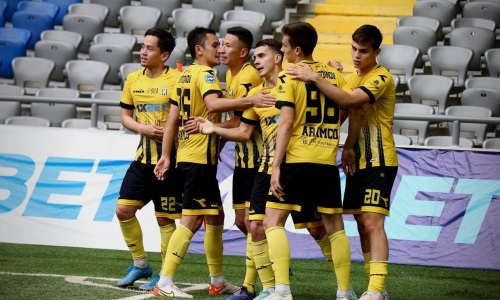 «Женис» вышел победителем из голевой перестрелки с «Яссы» в матче Первой лиги