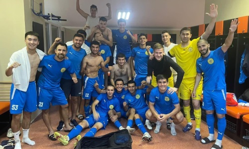 «Кыран» с «Игиликом» забили девять мячей в игре Первой лиги 