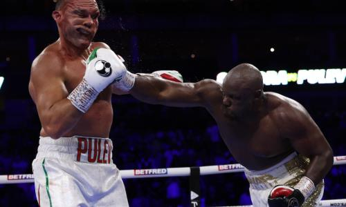 Сенсацией закончился большой реванш в супертяжелом весе. Видео