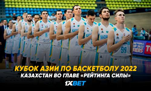 Кубок Азии по баскетболу 2022: Казахстан во главе «рейтинга силы» 