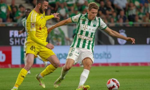 УЕФА представил статистику матча «Ференцварош» — «Тобол» в Лиге Чемпионов