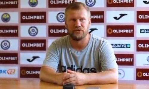 «Сыграли два разных тайма». Наставник «Акжайыка» раскрыл секрет победы над «Каспием»