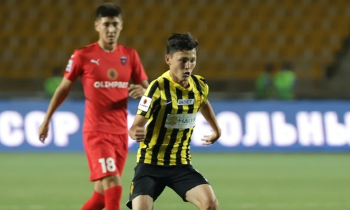 Футболист «Кайрата» оценил свой дебют в матче с «Аксу»