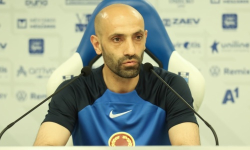 Али Алиев дал комментарий к ответному матчу «Кызыл-Жара» против «Осиека»