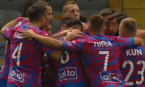 Видео победного гола матча «Астана» — «Ракув» в Лиге Конференций