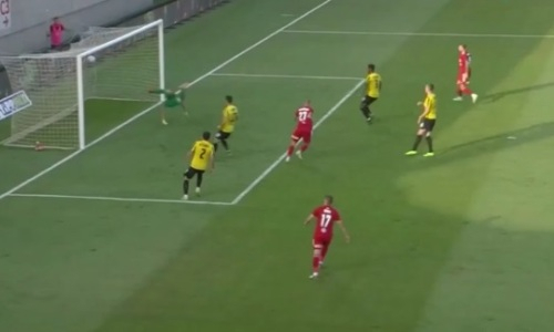 Видео победного гола матча «Кишварда» — «Кайрат» в Лиге Конференций