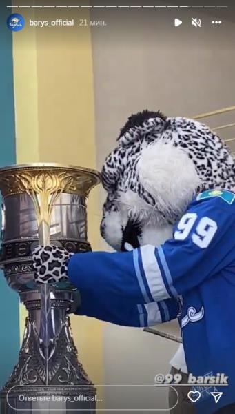 Даррен Диц вернулся в Казахстан и предстал перед болельщиками «Барыса». Фото