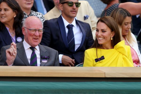 Представитель британской королевской семьи присутствует на финале Уимблдона с участием Рыбакиной. Фото