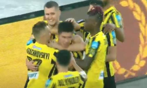 Видео гола Садыбекова матча Кубка Казахстана «Кайрат» — «Ордабасы»