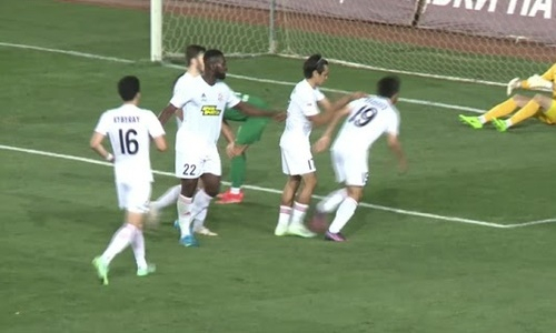 Видео гола Кенесова матча Кубка Казахстана «Мактаарал» — «Актобе»