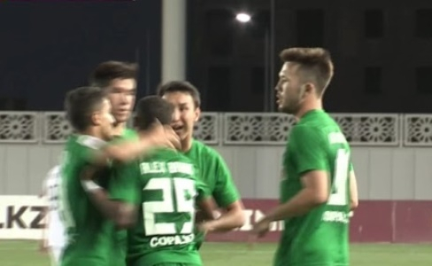 Видео гола Каримова матча Кубка Казахстана «Мактаарал» — «Актобе»