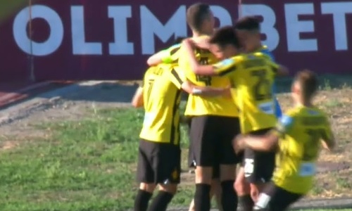 Видео гола Васина матча Кубка Казахстана «Атырау» — «Кайрат»