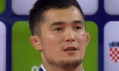 Видео победной схватки казахстанского дзюдоиста за «золото» турнира серии Grand Slam в Загребе