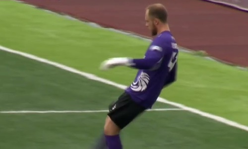 Видео гола Алтынбекова матча Кубка Казахстана «Кызыл-Жар» — «Кайсар»