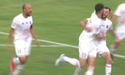 Видео гола Табатадзе матча Кубка Казахстана «Акжайык» — «Каспий»