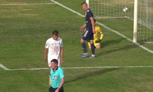 Видео второго гола Табатадзе матча Кубка Казахстана «Акжайык» — «Каспий» 