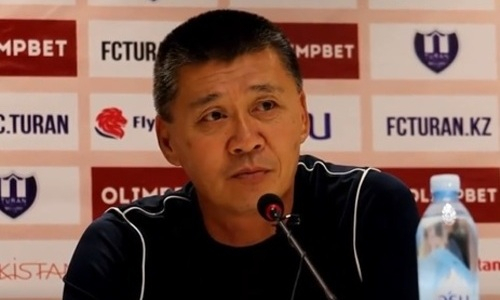 Наставник «Турана» высказался о хет-трике легионера и новичках клуба в Кубке Казахстана