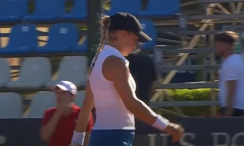 Видеообзор матча на турнире в Палермо Путинцева — Парри 3:6, 4:6