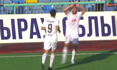 Видео гола Федина матча Кубка Казахстана «Атырау» — «Ордабасы»