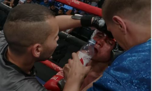 Видео полного боя чемпиона из Казахстана против российского боксера с неожиданным исходом