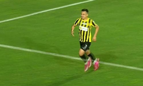 Видео гола Алыкулова матча Кубка Казахстана «Кайрат» — «Аксу»