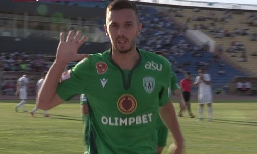 Видео гола Филиповича матча Кубка Казахстана «Ордабасы» — «Атырау»