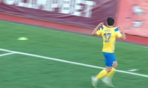 Видео гола Нурбола матча Кубка Казахстана «Шахтер» — «Жетысу»