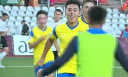 Видео гола Амангелды матча Кубка Казахстана «Шахтер» — «Жетысу»