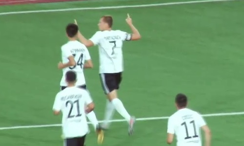 Видео гола Муртазаева матча Кубка Казахстана «Шахтер» — «Жетысу»