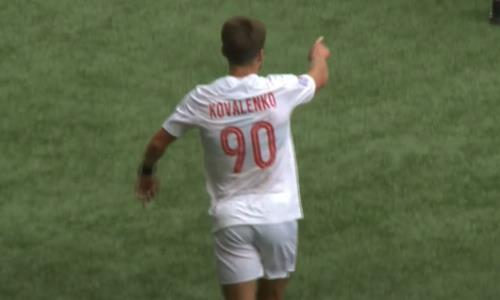 Видео гола Коваленко матча Кубка Казахстана «Кызыл-Жар» — «Акжайык»