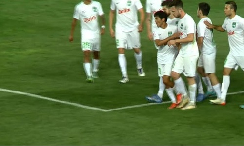 Видео гола Каримова матча Кубка Казахстана «Мактаарал» — «Тобол»