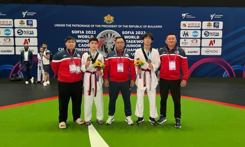 Казахстанские таеквондисты завоевали ещё две медали на чемпионате мира среди кадетов