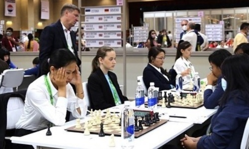 Казахстанцы одержали разгромную победу на всемирной шахматной олимпиаде