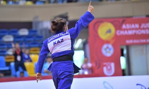 Казахстанка стала серебряным призером чемпионата Азии по дзюдо