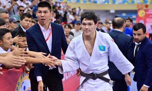 «Вот такой был план». Казахстанский чемпион Азии по дзюдо раскрыл тактику финального боя