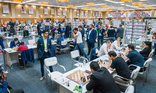Шахматисты из Казахстана одержали досрочную победу после «падения» в рейтинге олимпиады