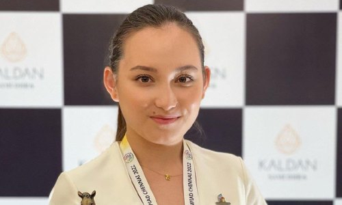 Жансая Абдумалик завоевала медаль всемирной шахматной олимпиады