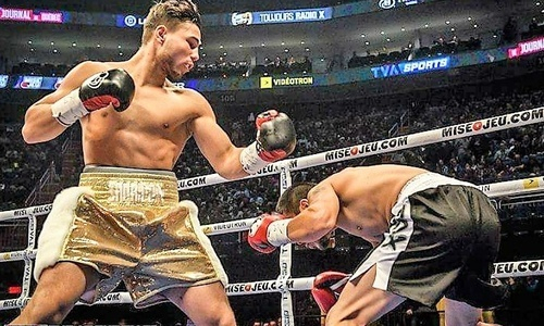 «Попробуй попасть». Садриддин Ахмедов включил режим «Канело». Видео